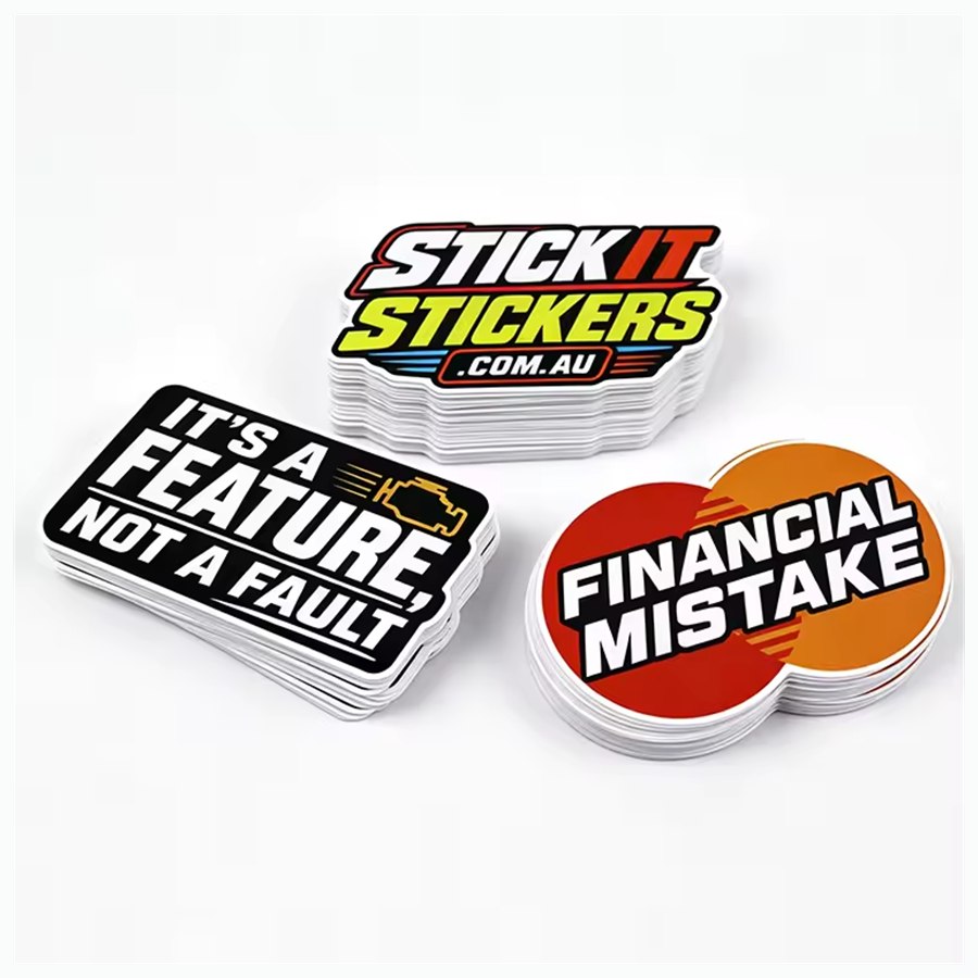Vinyl Character Stickers example