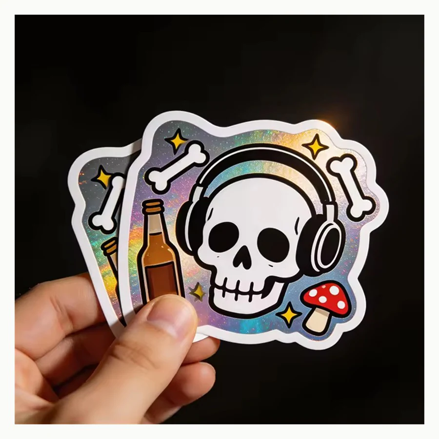 Anime-Style Stickers custom sticker example