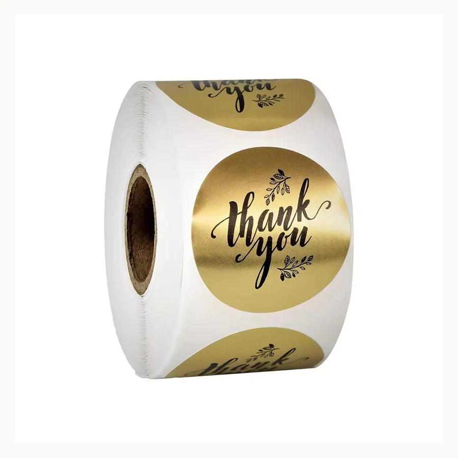 Gift Bag Stickers custom sticker example
