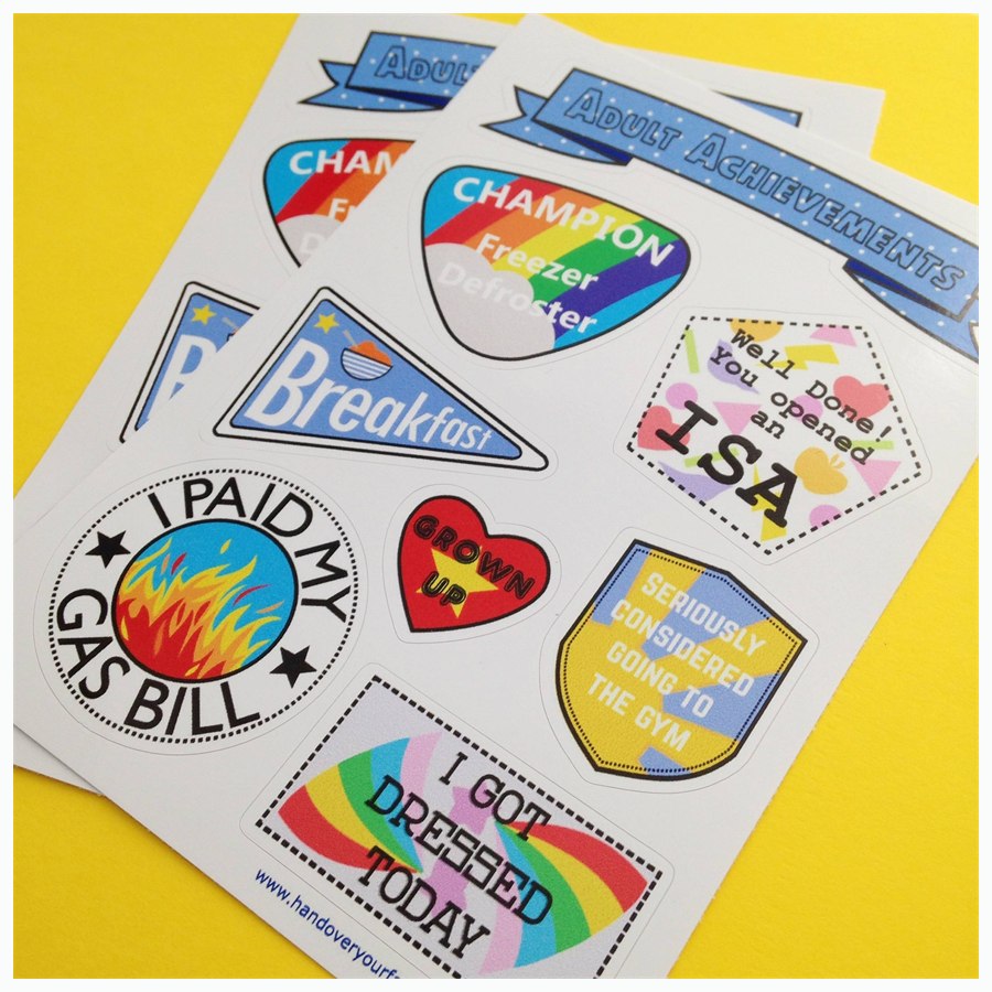 New Year Celebration Stickers example