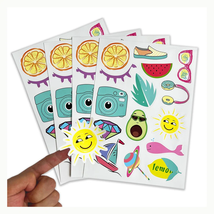 Celebration Labels custom sticker example