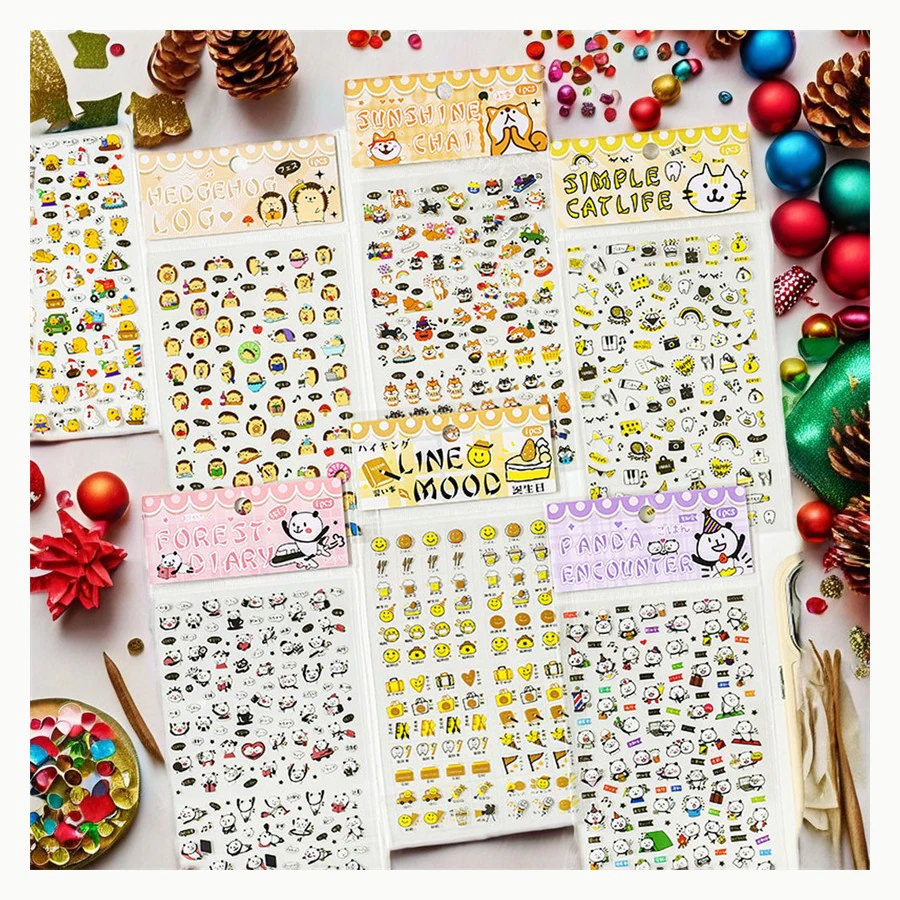 Activity Sticker Sheets custom sticker example