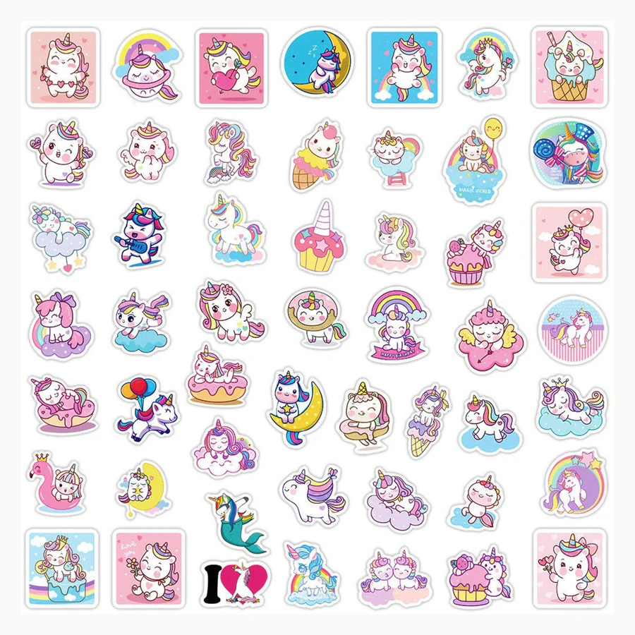 Cute Bunny Stickers custom sticker example