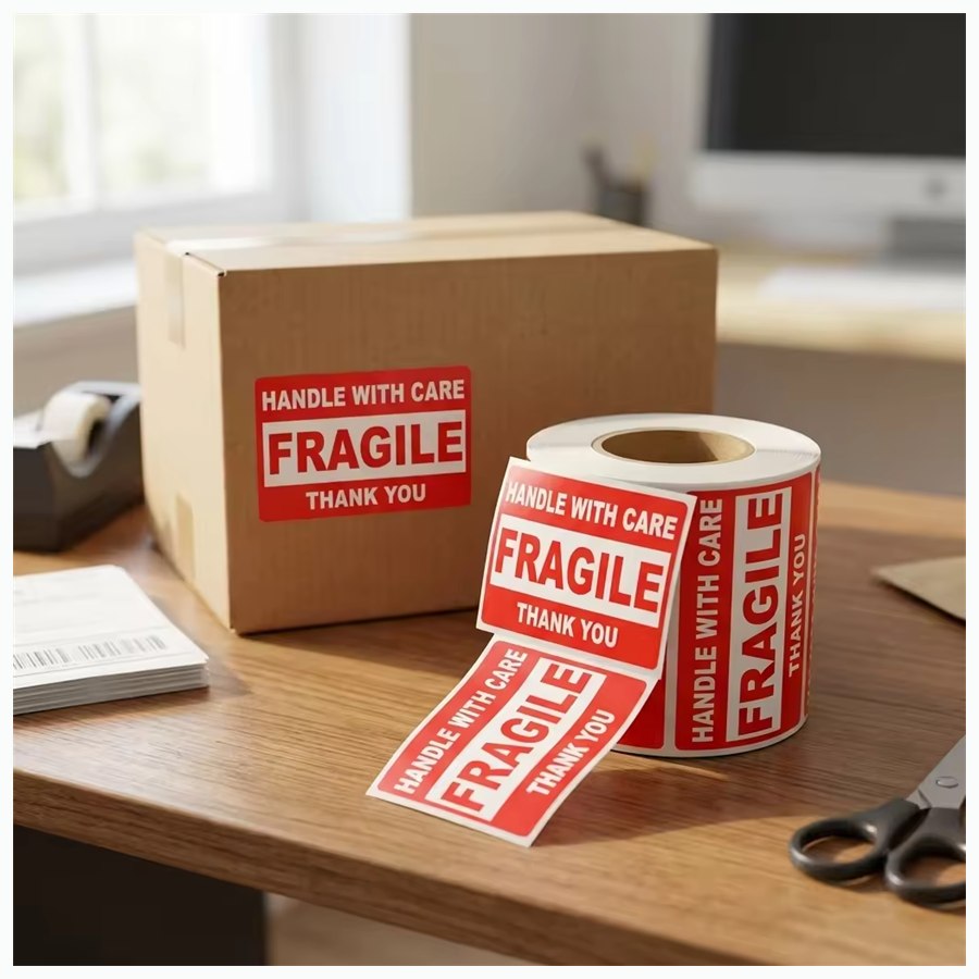 Logo Promotional Stickers example