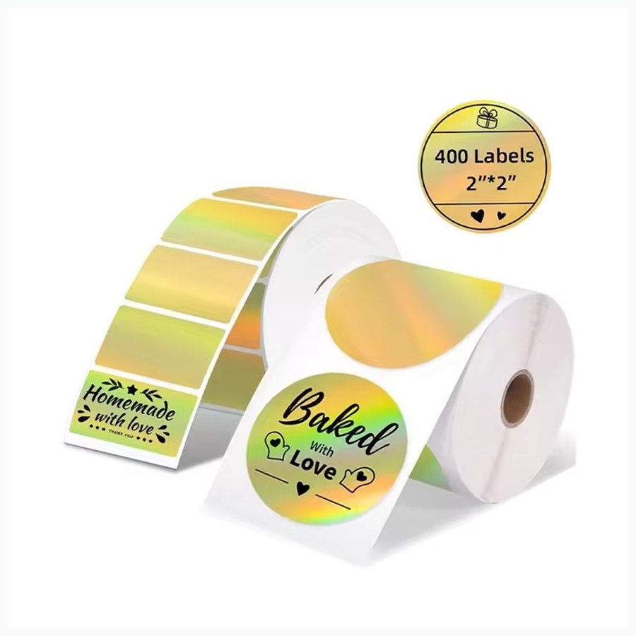 Custom Roll Labels example