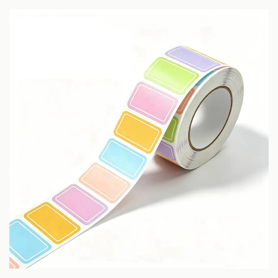 Custom Roll Labels custom sticker example