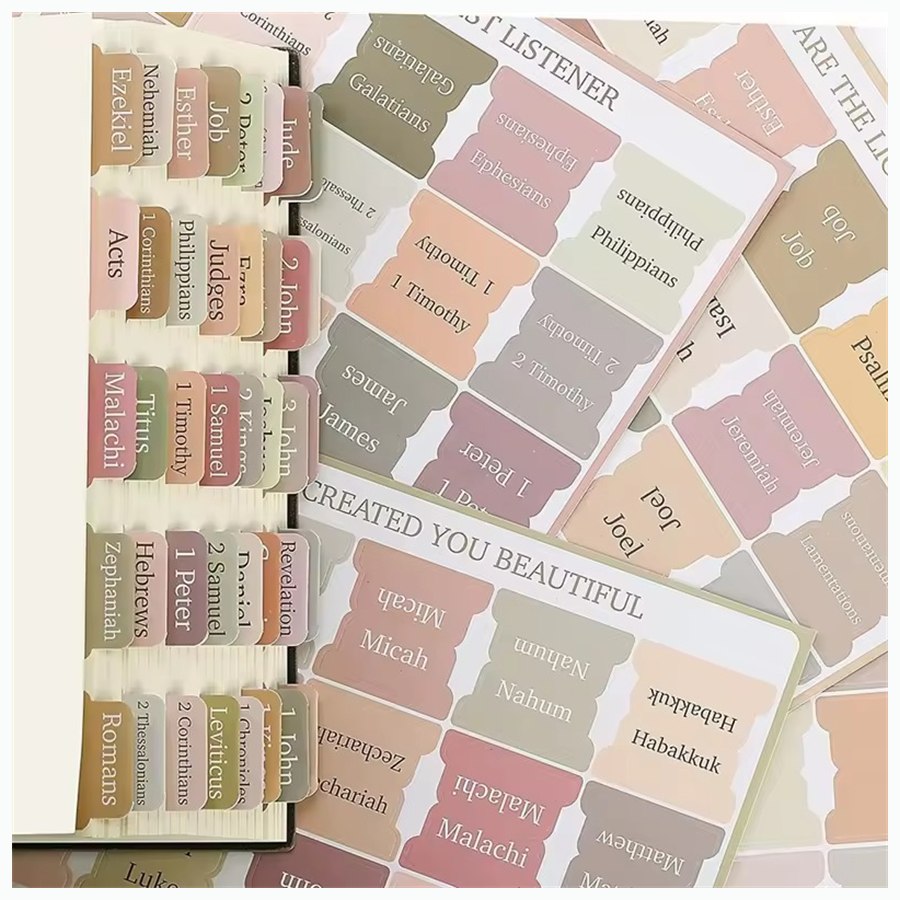 Notebook Labels example