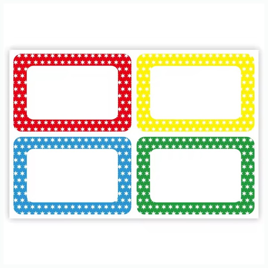 Writable Kraft Labels example