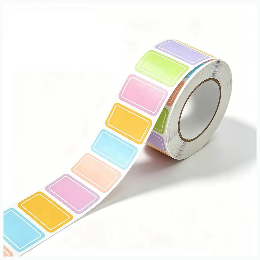 Blank Name Tag Stickers example