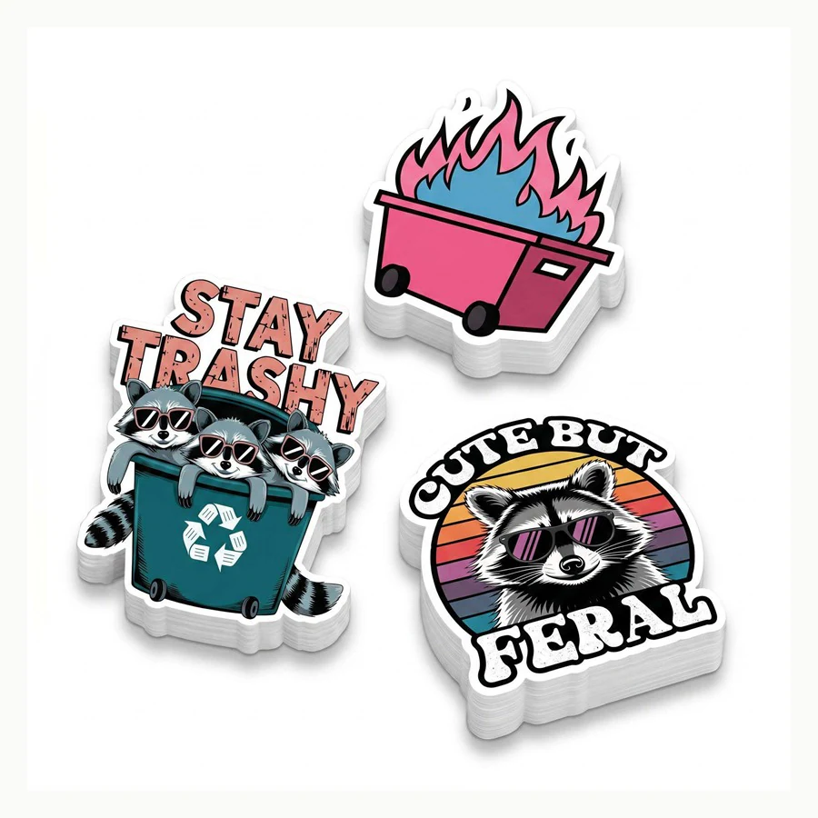 Blank Name Tag Stickers custom sticker example