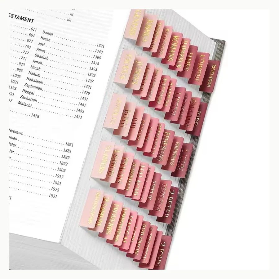 Transparent Folder Labels custom sticker example