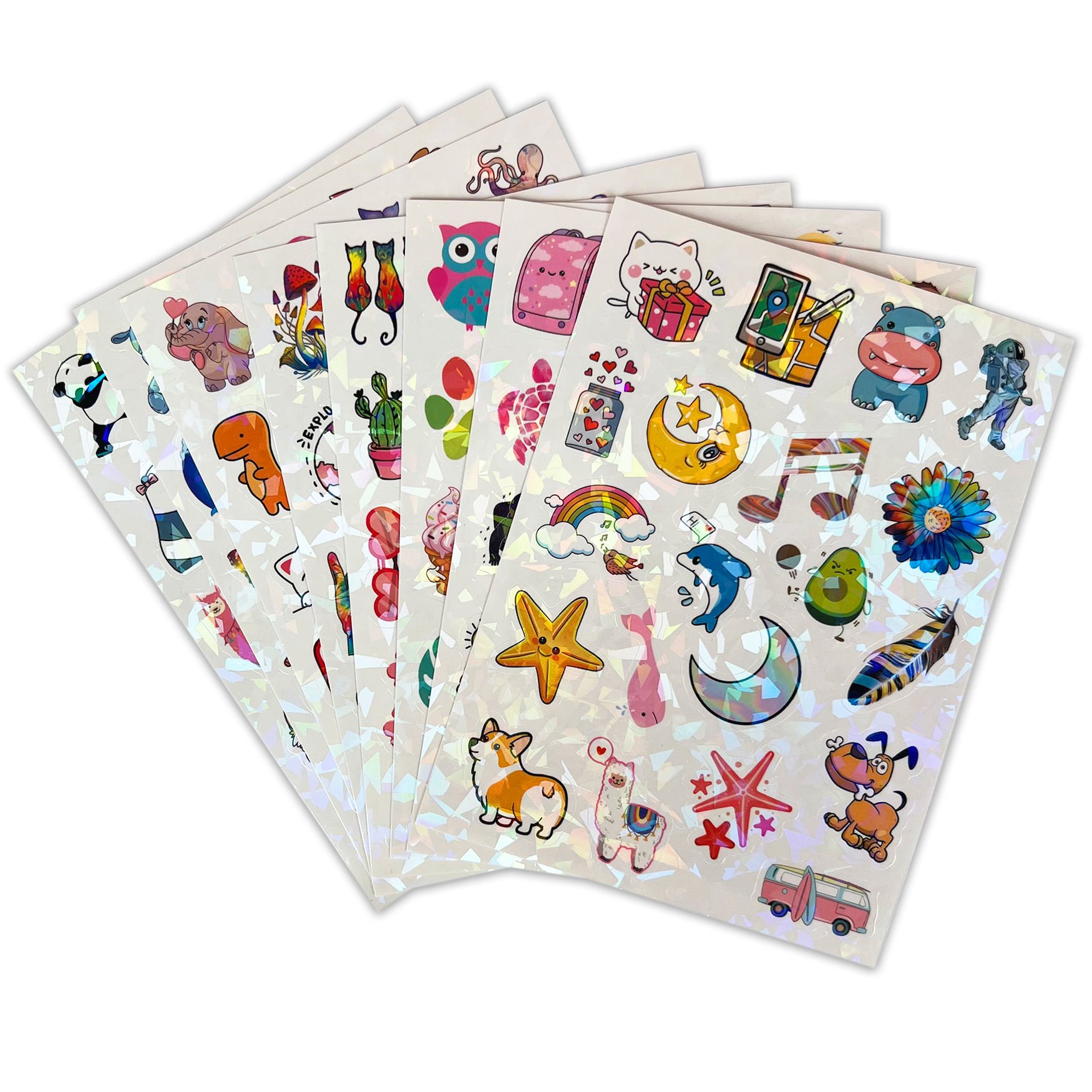 Custom stickers and decorative labels overview